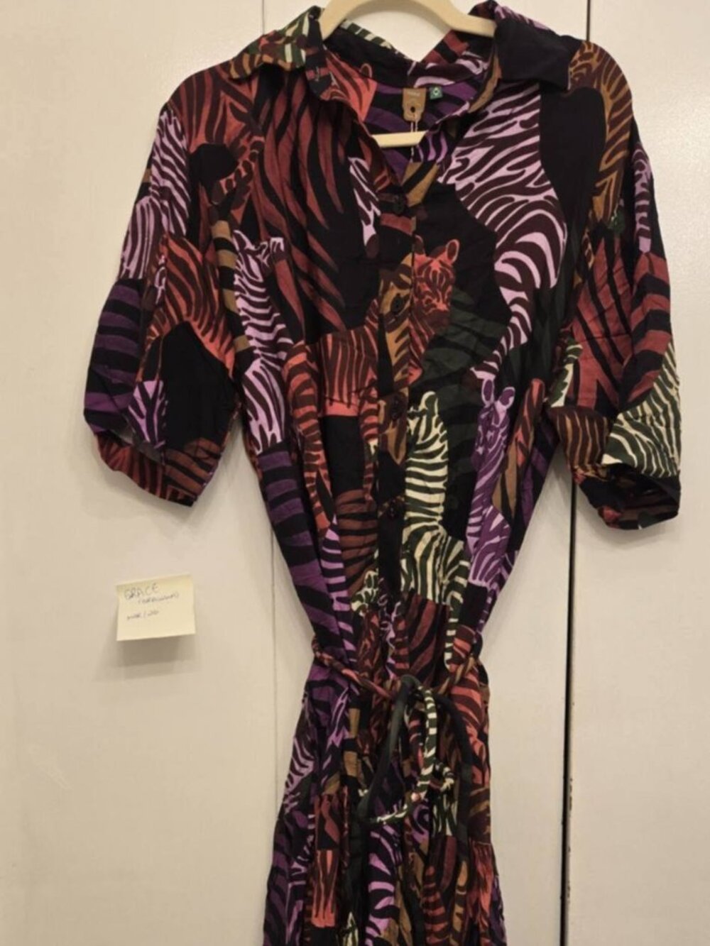Precious FARM Rio Zebras Maxi Dress sz S NWT - Brazil Line Exclusive!!! - Picture 12 of 12